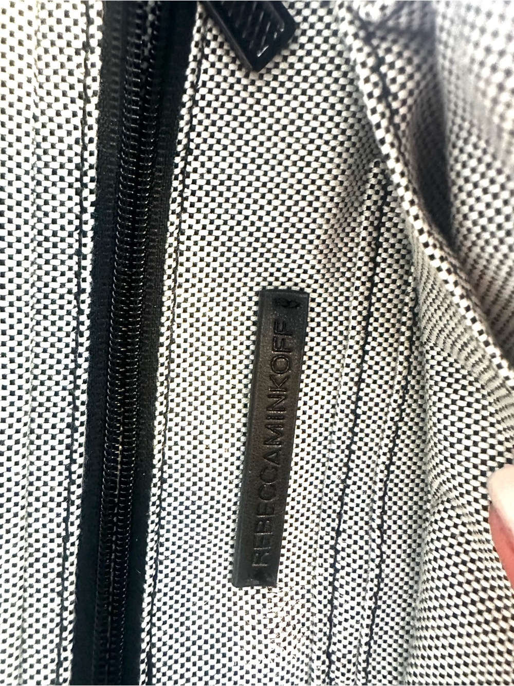 Rebecca Minkoff Metallic Pink Quilted Crossbody/Fanny Belt Bag - Picture 5 of 10